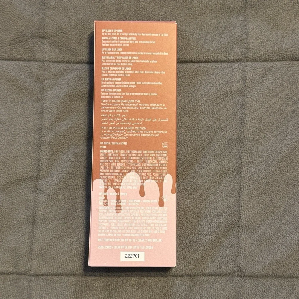 Kylie Cosmetics Matte Lip Kit Can't Talk RN 817 Lipstick Lipliner Duo